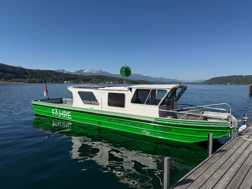 Anlegestelle vor Werzer Bootshaus