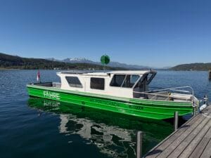 Anlegestelle vor Werzer Bootshaus