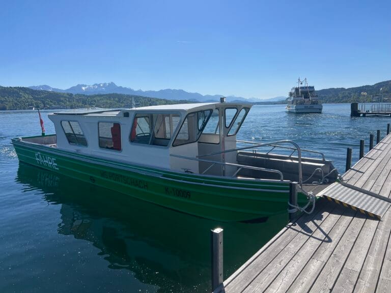 Schifffahrt Fähre Charter Wörthersee